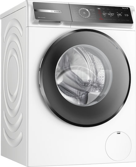Bosch Waschmaschine 10kg mit Dampftechnologie 1400 Umdrehungen Bügeleisenhilfe WGB25411GR