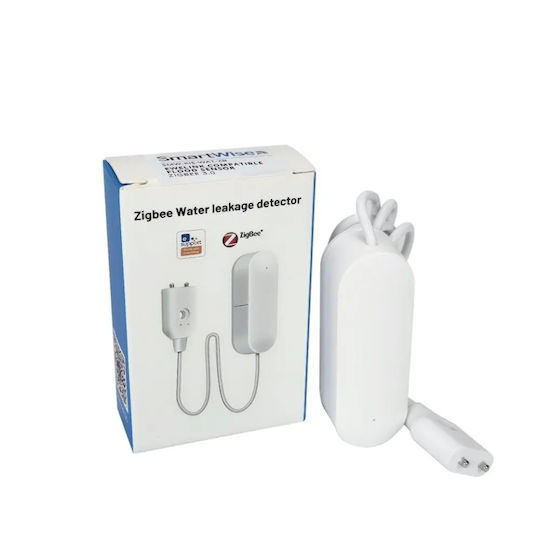 SmartWise Detector Wireless De Inundații Cu Baterie ZigBee / Wi-Fi Cu Cablu