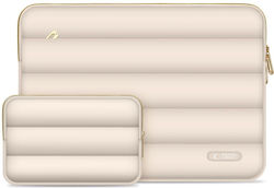 Tech-Protect Puffy Laptop Case 14" Beige