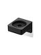 Yamazaki Single Wall-Mounted Bathroom Shelf Unit ​5.4x6.2cm Black
