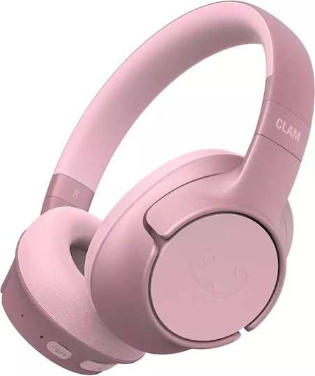 Fresh 'n Rebel Clam Fuse Fără fir / Cu fir Over Ear Căști cu 45 ore de Funcționare Pastel Pink