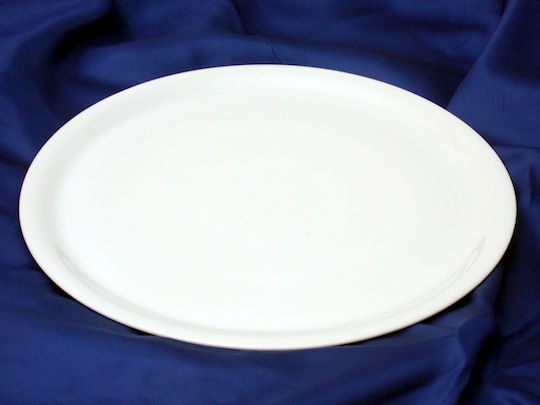 Napoli Pizza Plate 33 Cm Porcelain White