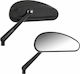 Arlen Ness Motorcycle Mirrors 2pcs Black