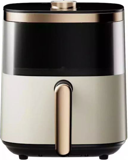 Deerma Air Fryer με Wi-Fi 3lt Μπεζ DEM-KZ30W