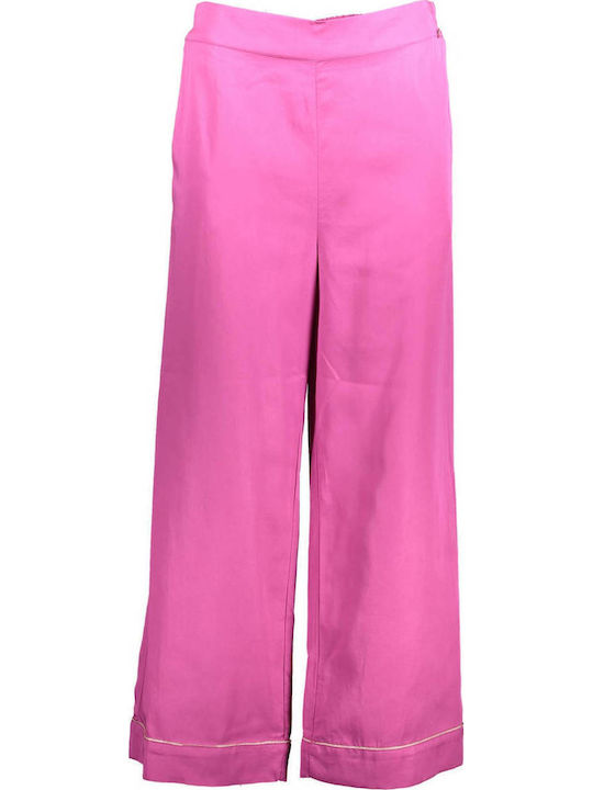 Γυναικείο Υφασμάτινο Παντελόνι Pink
