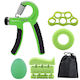 Flexor Set 4 Zubehör Handgriffe & Trainer Grün
