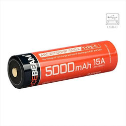 Μπαταρία Επαναφορτιζόμενη Usb Acebeam 21700 5000mah