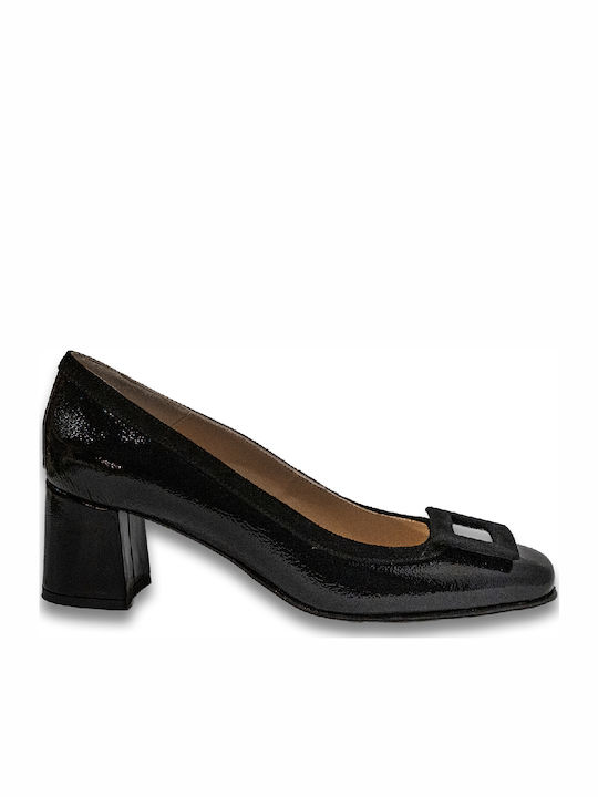 Pumps mit mittelhohem Absatz Schwarz