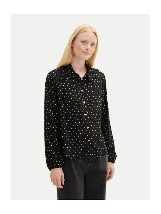 Women's Long Sleeve Shirt Black