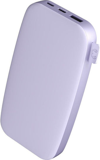 Fresh 'n Rebel Power Bank 18000mAh 20W με Θύρα USB-A και 2 Θύρες USB-C Power Delivery Dreamy Lilac