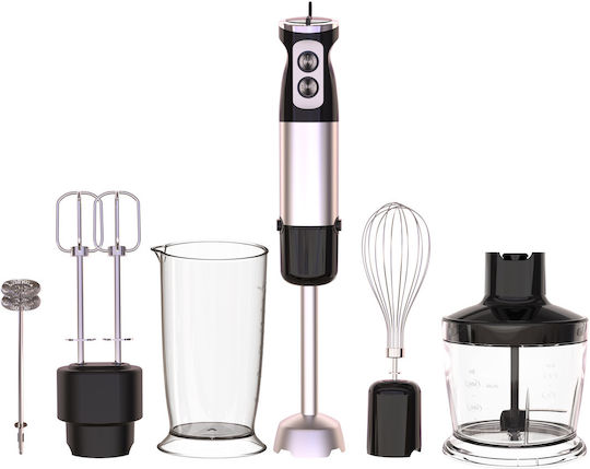 Hand Blender with Stainless Rod 600W Gray