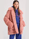 Women's Short Fur Pink