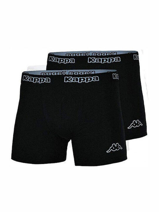 Kappa Men's Boxers 2Pack Black