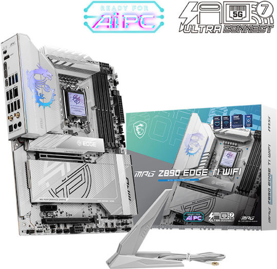 MSI MPG Z890 Edge Ti WIFI Placă de bază ATX cu Intel 1851 Socket