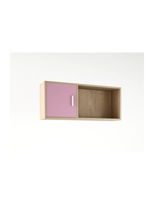 Kids Wooden Bookcase Pink 100x30x43cm