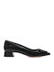 Pumps mit flachem Absatz Schwarz