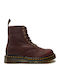 1460 Leder Burgundisch Stiefel