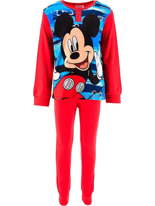 Superheroes Pijama pentru copii De iarnă red Mickey Mouse
