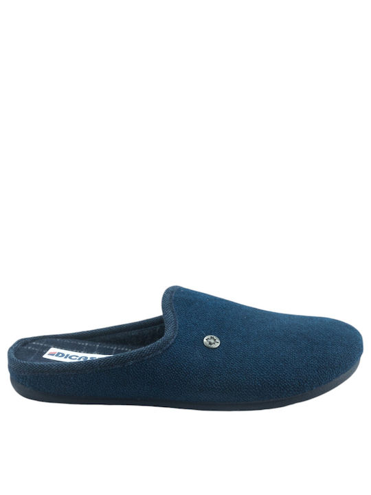 Dicas Men's Slipper Blue