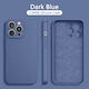 Leewello Back Cover Silicone 2mm Blue (Galaxy A...