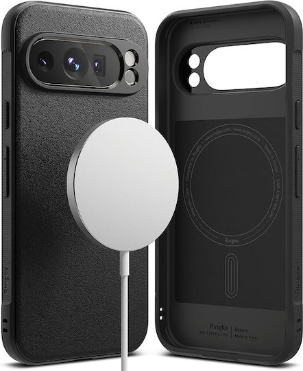 Ringke Onyx MagSafe Umschlag Rückseite Silikon Schwarz (Google Pixel 9 Pro)