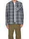 Langärmeliges Overshirt Geprüft Blau