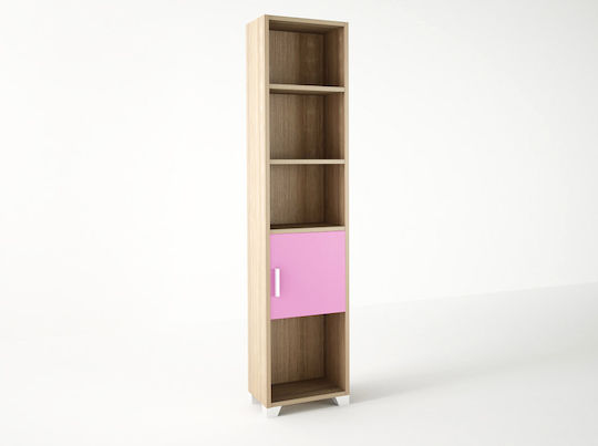 Bibliotecă pardoseală Lemn Roz 40x30x180cm