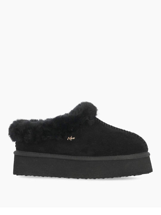 Mexx Closed-Toe Slippers Black