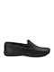 Men's Leather Moccasins Black