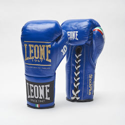 Leone 1947 Boxhandschuhe für Kampf Blau