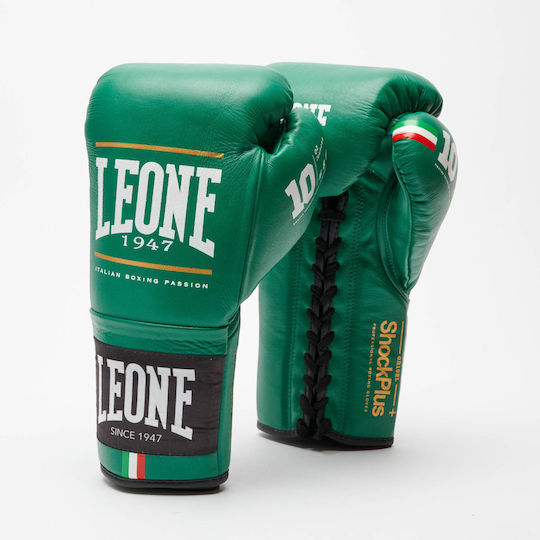 Leone 1947 Боксови Ръкавици за Състезание Зелени