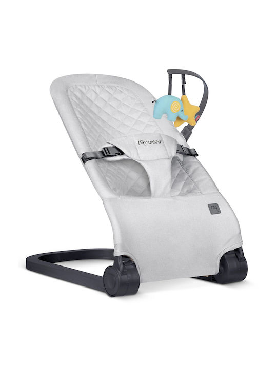 Nukido Manual Relax pentru Bebeluși Gri deschis pentru Copil până la 9kg