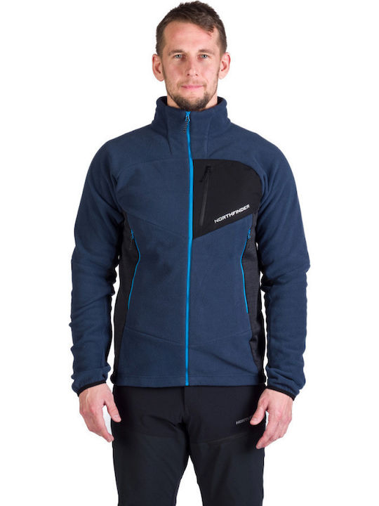 Ανδρική Ζακέτα Fleece Navy/black