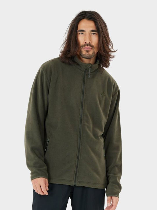 Ανδρική Ζακέτα Fleece Χακι
