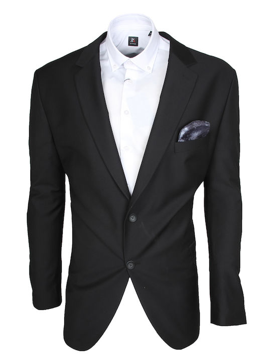 Stefansxxl Men's Suit Jacket Black