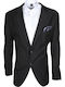 Men's Winter Suit Jacket Black