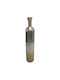 Pakketo Decorative Vase Metallic Lalyne Multicolour 15.9x15.9xH86.4cm
