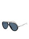 Emporio Armani Men's Sunglasses with Gray Frame and Blue Lens EA4242U 621380