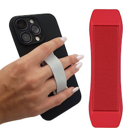 Sonique Finger Holder Grip Декорация за мобилен телефон Червен Sonique Finger Holder Grip Декорация за мобилен телефон Червен