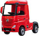 Mercedes Benz Actros Lastwagen Einsitzer mit Fernbedienung Lizensiert 12 Volt Rote