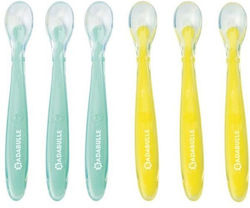 Badabulle Set 6 Flexible Colored Spoons