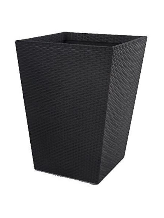 Rattan Planter Pot M 55.4l Gray