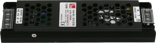 Adeleq Τροφοδοτικό LED IP20 Ισχύος 150W με Τάση Εξόδου 12V