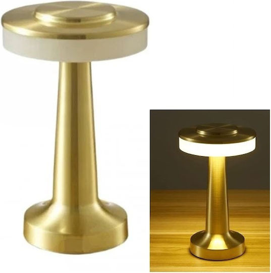 Metall Dekorative Lampe Gold