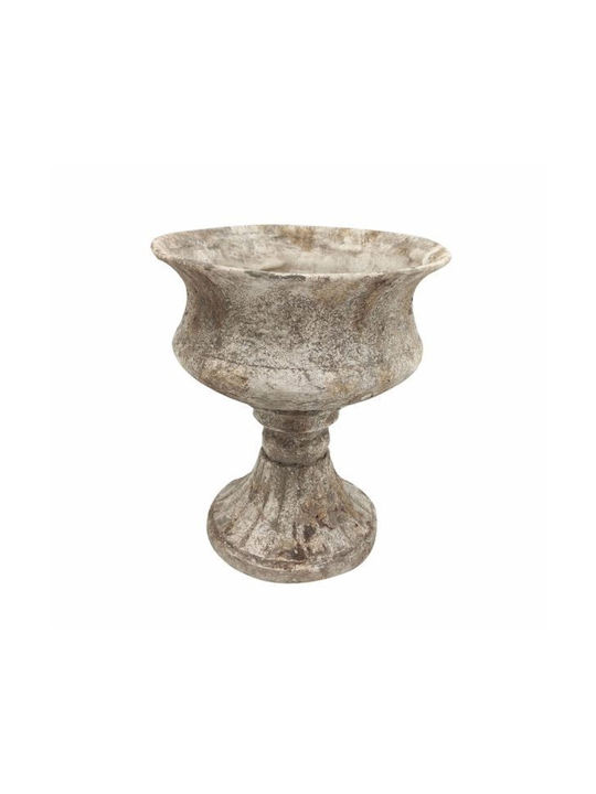 Fankon Flowers Διακοσμητικό Βάζο Πολυρητίνης Theseus 19.5xΥ23cm