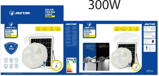 Jortan Suspendata Lampă Solară 300W cu Telecomandă 36cmx9cmx31cmcm