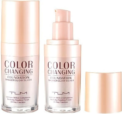 TLM Color Changing, Mov/alb Shimmer Glow Silver 30ml