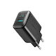 Joyroom Φορτιστής Χωρίς Καλώδιο με Θύρα USB-A και Θύρα USB-C 25W Power Delivery Μαύρος (JR-TCF13)