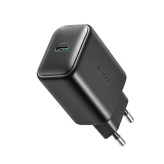 Joyroom Charger Without Cable with USB-C Port 25W Power Delivery Blacks (JR-TCF23)