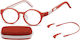 Sunoptic Kindlich Brillenrahmen Rot K7D